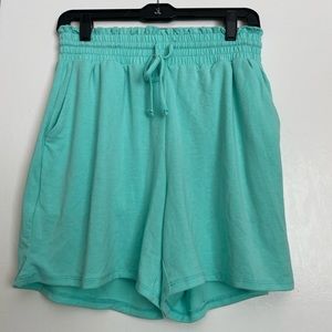 Teal shorts